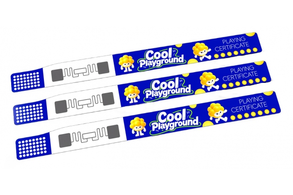 rfid打印腕带  娱乐腕带